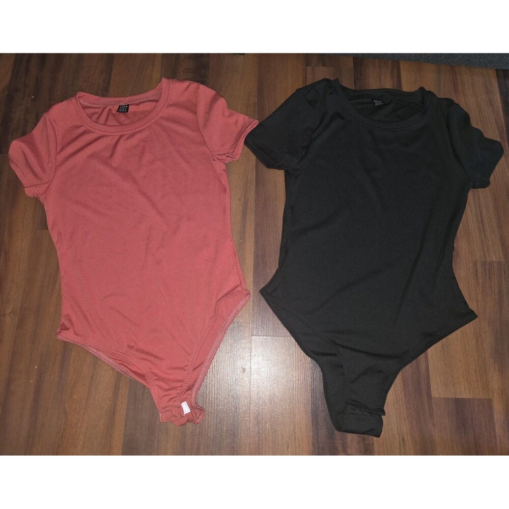 SHEIN Bodysuit 2-Piece LoteBay Title:SHEIN Women’s Bodysuit Lot Sz Medium